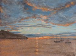 Painting: Slovenian Sunset